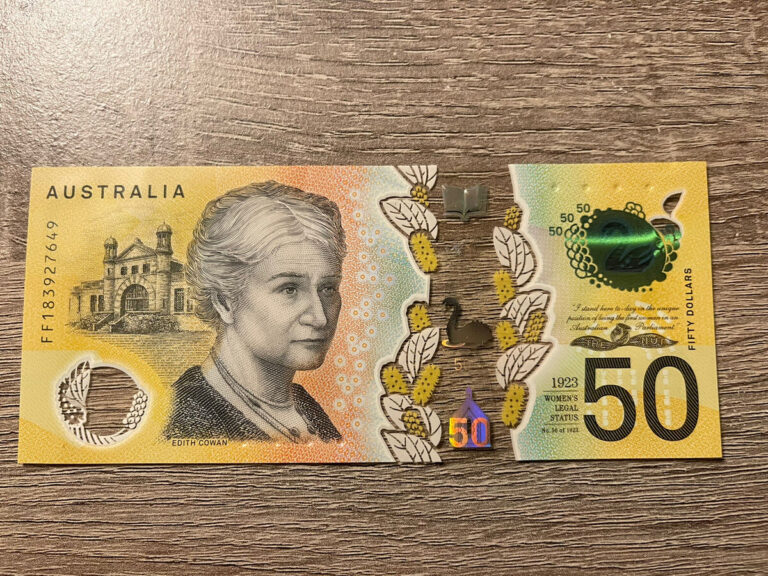 Australian 50 Dollar Note