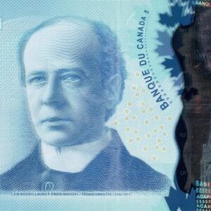 Fake Canadian 5 Dollar Bill