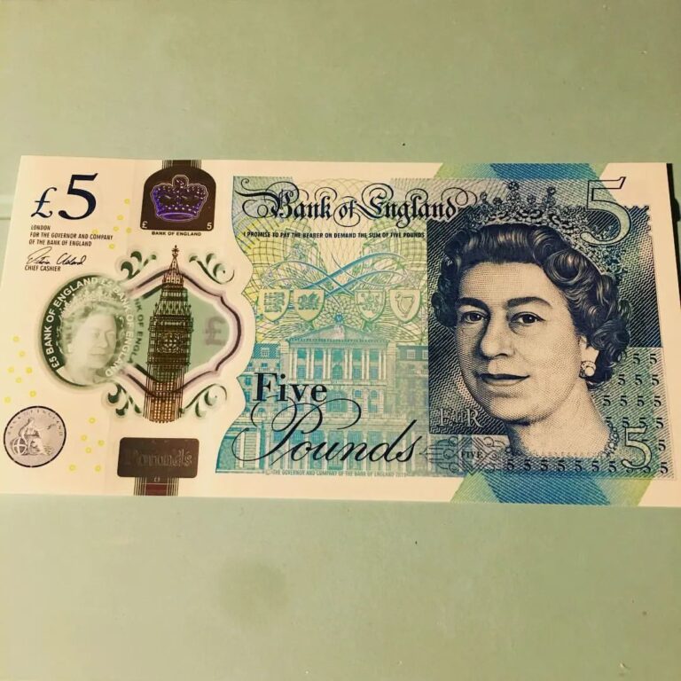 fake 5 Pound Note for Sale