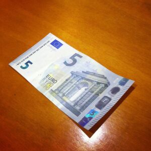 5 Euro Bill