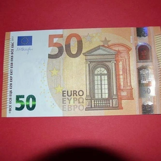 Fake 50 Euro Bill