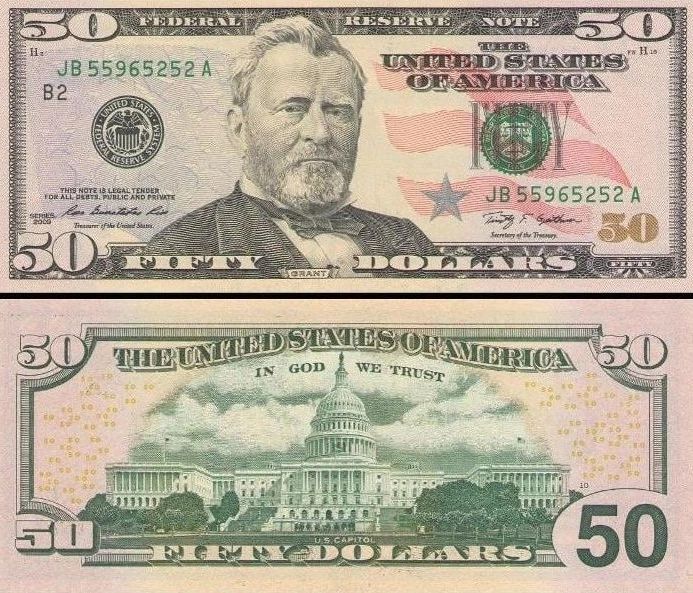 fake $50 bill | Fake 50 Dollar Bill
