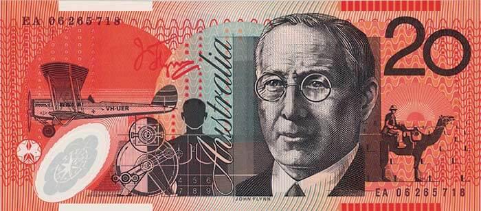 20 dollar australian note